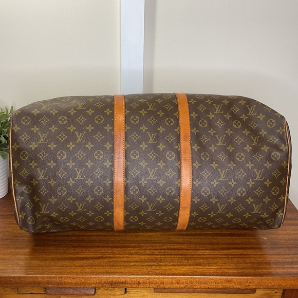 Louis Vuitton Authentic 60 Keepall Brown Monogram Duffel Bag - Picture 3 of 16